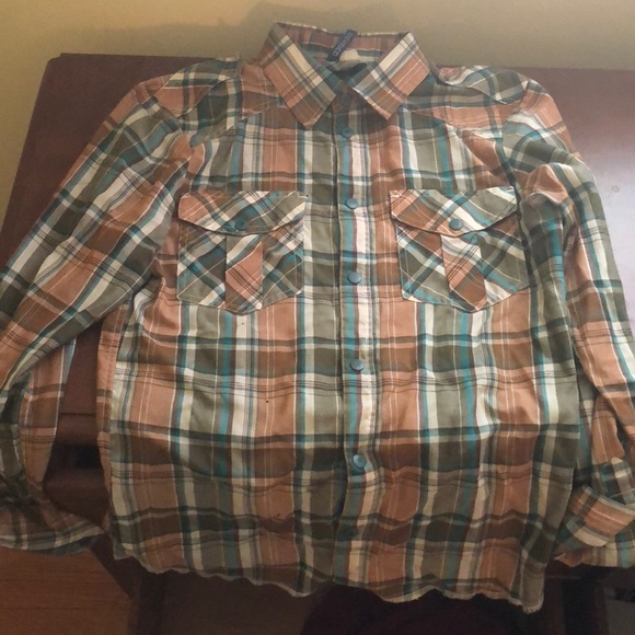 H&M Other - H&M Divided Small Plaid Shirt